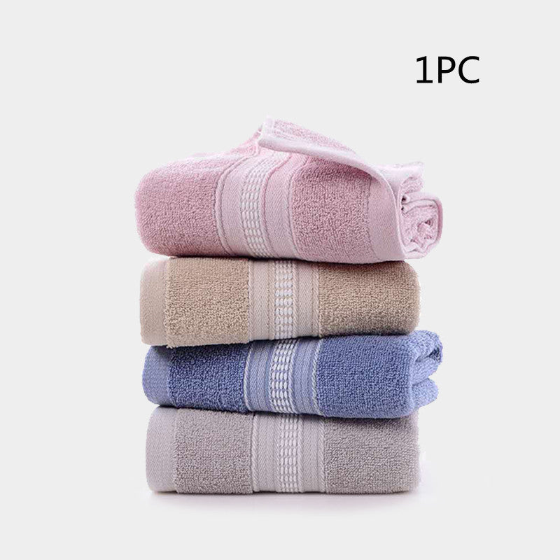 4 Pack of Cotton Towels Face And Bath Towel