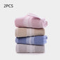 4 Pack of Cotton Towels Face And Bath Towel