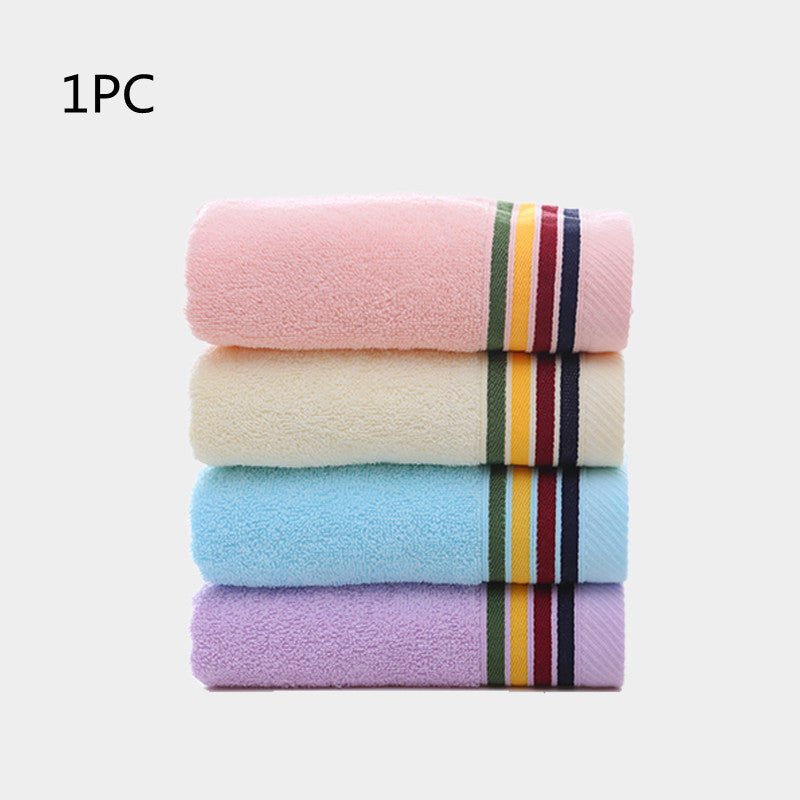 4 Pack of Cotton Towels Face And Bath Towel