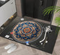 Vintage Creative Floor Mat – Non-Slip, Absorbent & Stylish Home Rug