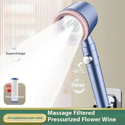 Spray Shower Brush Head - Supercharged Shower