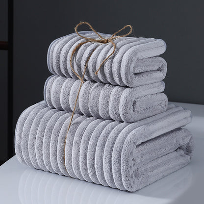 Super Soft And Transient Absorption Coral Fleece Towels