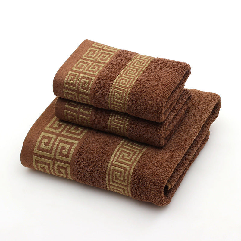 Cotton Towels Gift Box Three-piece Set