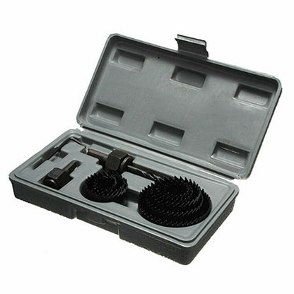 11PCS CUTTER SET Round Circular Drill Cutting Case Kit Metal Alloy Wood