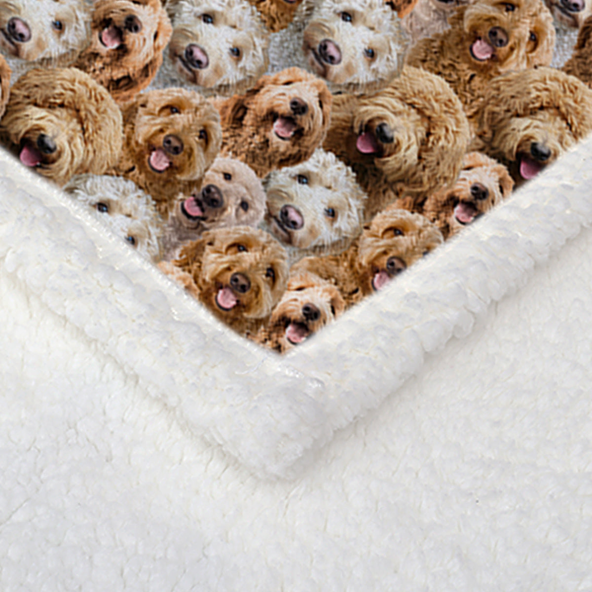 Cockapoos Fleece Blanket Fuzzy Blanket For Kids Adults Cute Puppy Cockapoos Throw Blanket Puppy Dog Animal Pattern Sherpa Blankets Cockapoos Gifts For Women