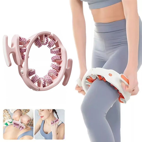 Cellulite Massager Manual Muscle Massager Roller For Leg, Neck, Arm And Foot