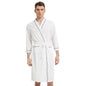 Four-season Waffle-knit Bathrobes For Couples