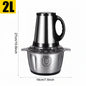 2/3/5L Electric Meat Grinder Mincer Mixer Blender Food Chopper Processor Blender