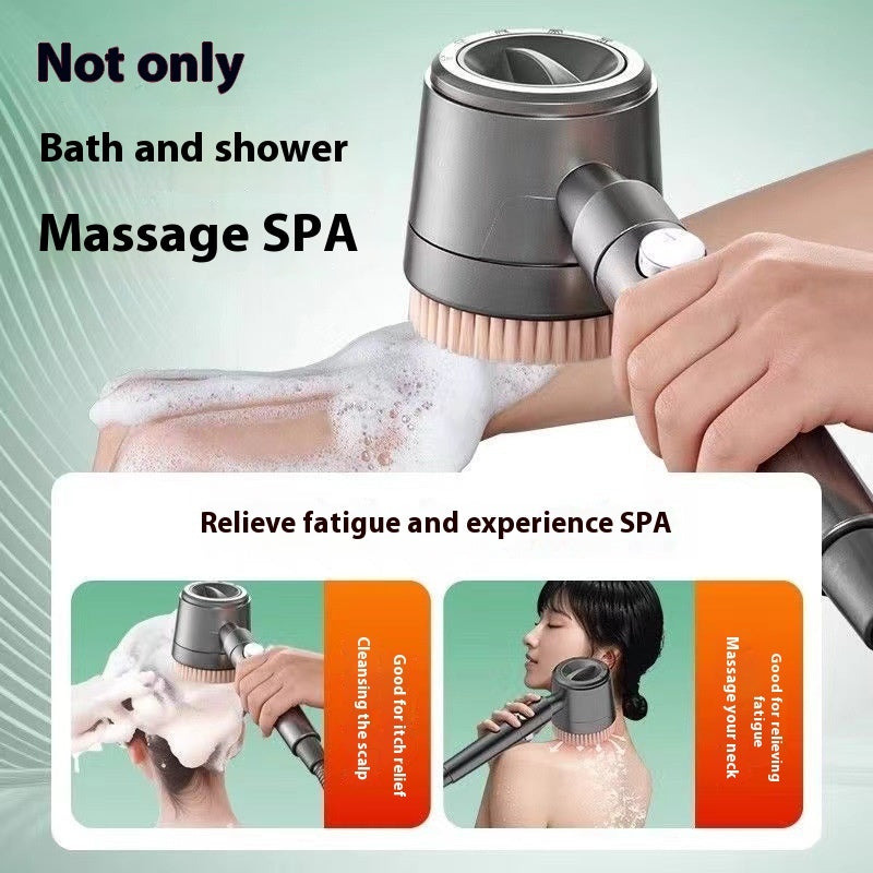 Spray Shower Brush Head - Supercharged Shower