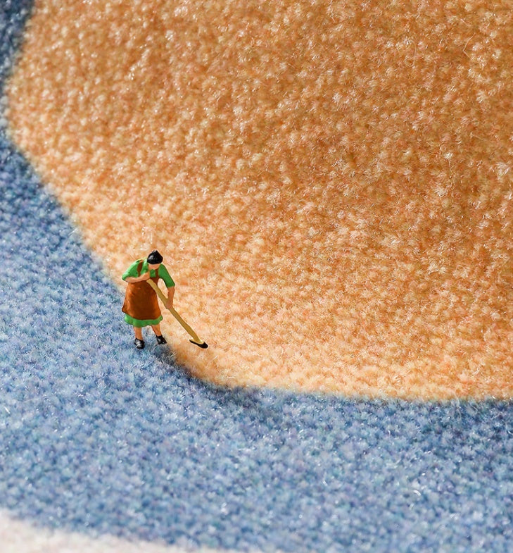 Geometric Pattern Absorbent Floor Mat – Non-Slip, Quick-Drying Entry & Bathroom Rug