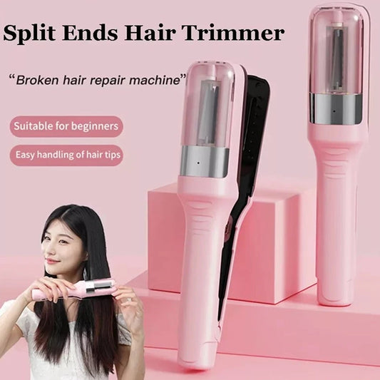 Rechargeable Hair Split End Remover Electrics Trimmer Automatic Damaged Hair Repair Remover