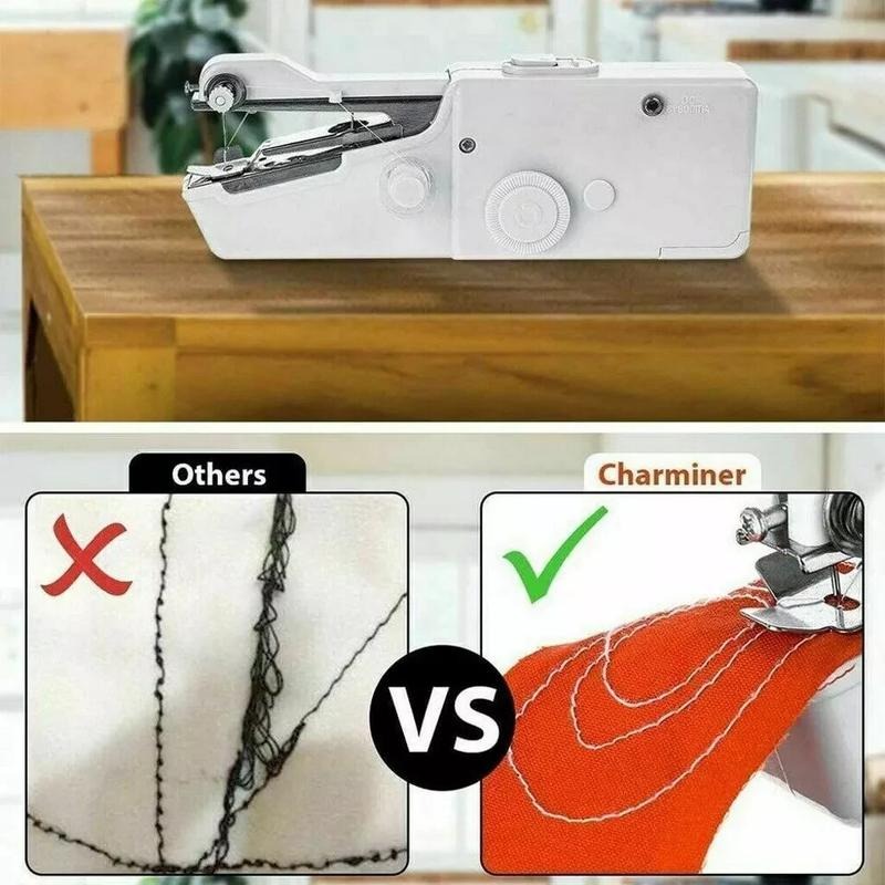 Mini Handheld Cordless Sewing Battery Operated Machine Hand Held Thread Clothes Portable  UK