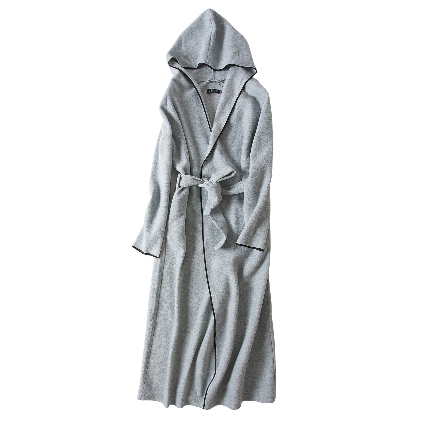 Men's And Women's Rabbit Hair Long Hooded Bathrobes Can Be Worn As Home Clothes