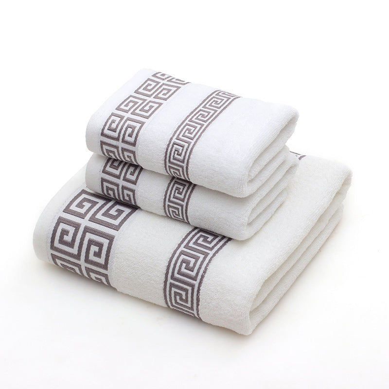 Cotton Towels Gift Box Three-piece Set