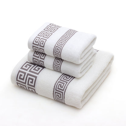 Cotton Towels Gift Box Three-piece Set