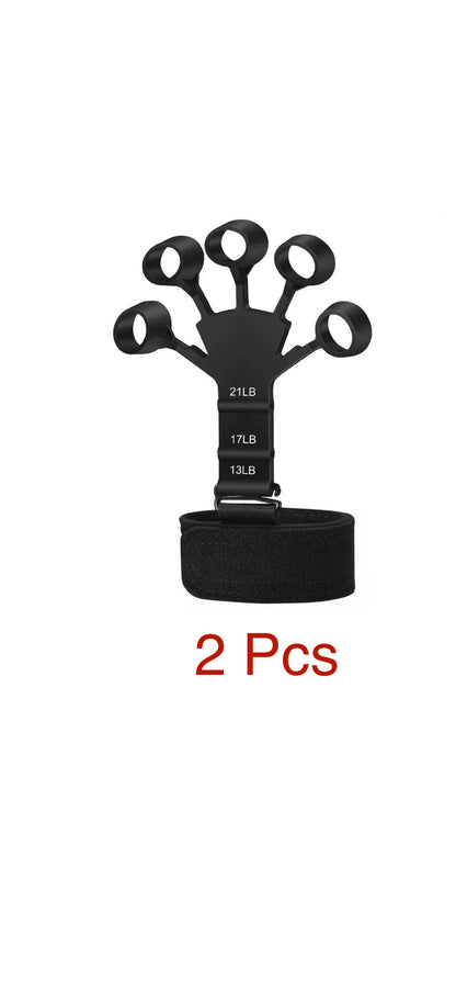 Finger Hand Exerciser Strengthener Adjustable Wrist Forearm Grip Trainer Sports