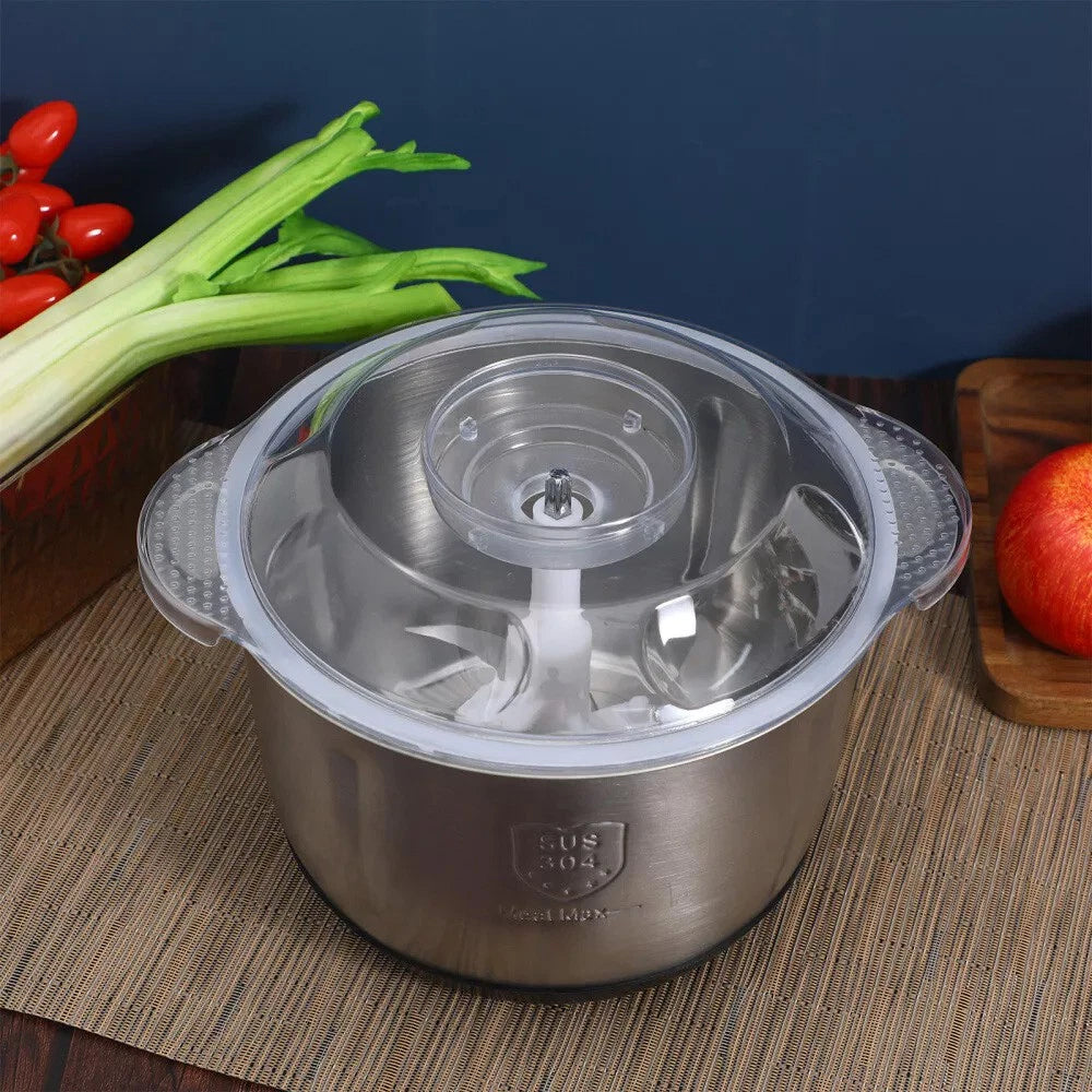 5L Electric Meat Grinder Mincer Mixer Blender Food Chopper Processor Blender
