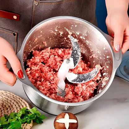 2/3/5L Electric Meat Grinder Mincer Mixer Blender Food Chopper Processor Blender