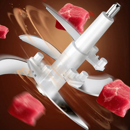 5L Electric Meat Grinder Mincer Mixer Blender Food Chopper Processor Blender