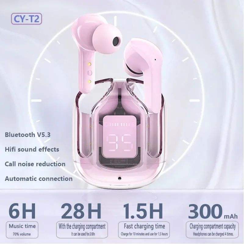Wireless Bluetooth 5.3 Earbuds Earphones LED Display In-Ear Pods For iPhone/Android