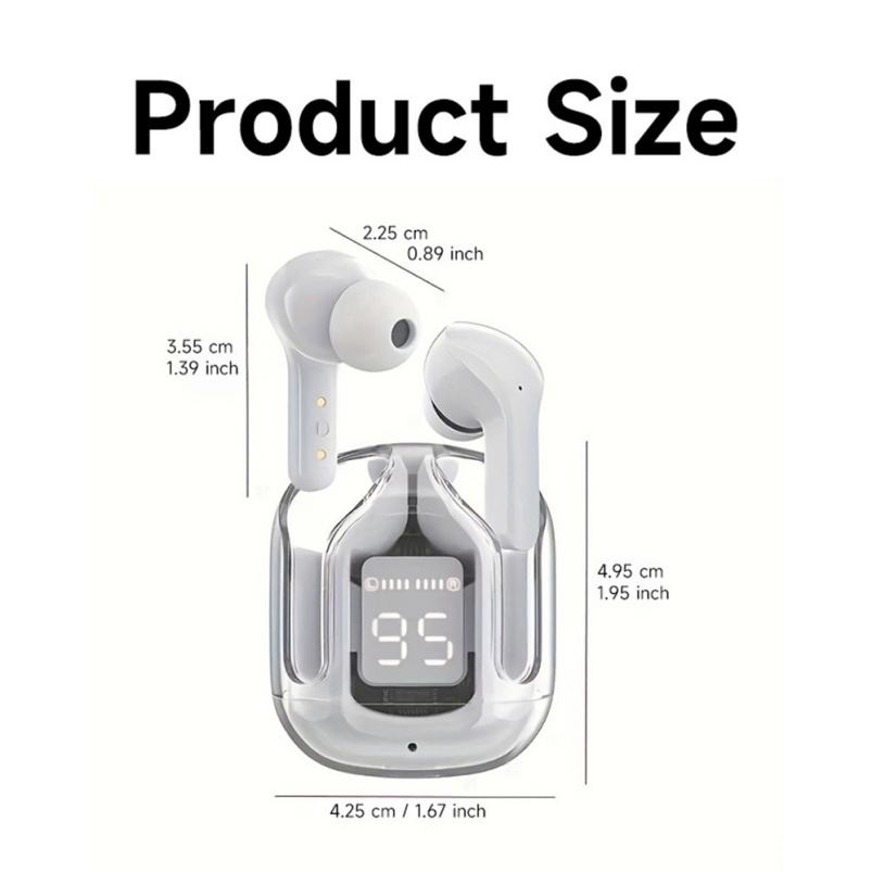 Wireless Bluetooth 5.3 Earbuds Earphones LED Display In-Ear Pods For iPhone/Android