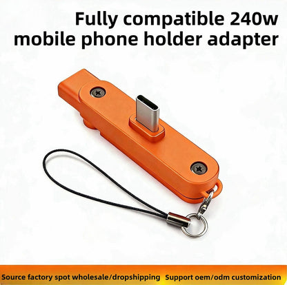 2-in-1 USB C Invisible Charging Stand for iPhone Samsung And Tablet