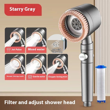 Spray Shower Brush Head - Supercharged Shower