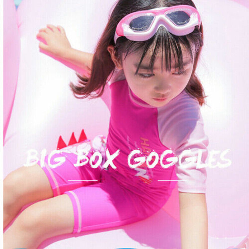 UK Kids Anti-Fog Swimming Goggles with Ear plug and Nose clip-Pool Swim Glasses For Children Boys Girls Swim Uk