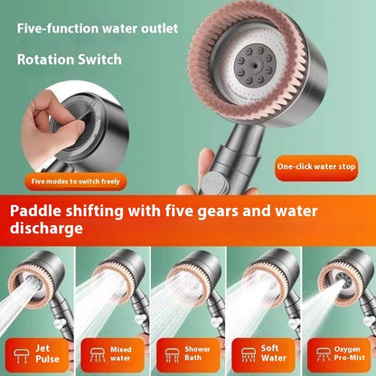 Spray Shower Brush Head - Supercharged Shower
