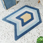 Geometric Pattern Absorbent Floor Mat – Non-Slip, Quick-Drying Entry & Bathroom Rug