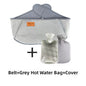 1000ML Hot Water Bottle Warmer Plush Faux Fur Waist Cover Belt Warmer Bottles UK