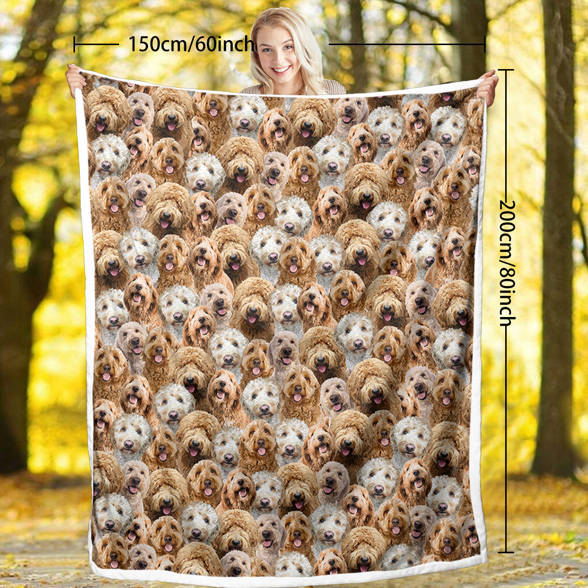 Cockapoos Fleece Blanket Fuzzy Blanket For Kids Adults Cute Puppy Cockapoos Throw Blanket Puppy Dog Animal Pattern Sherpa Blankets Cockapoos Gifts For Women