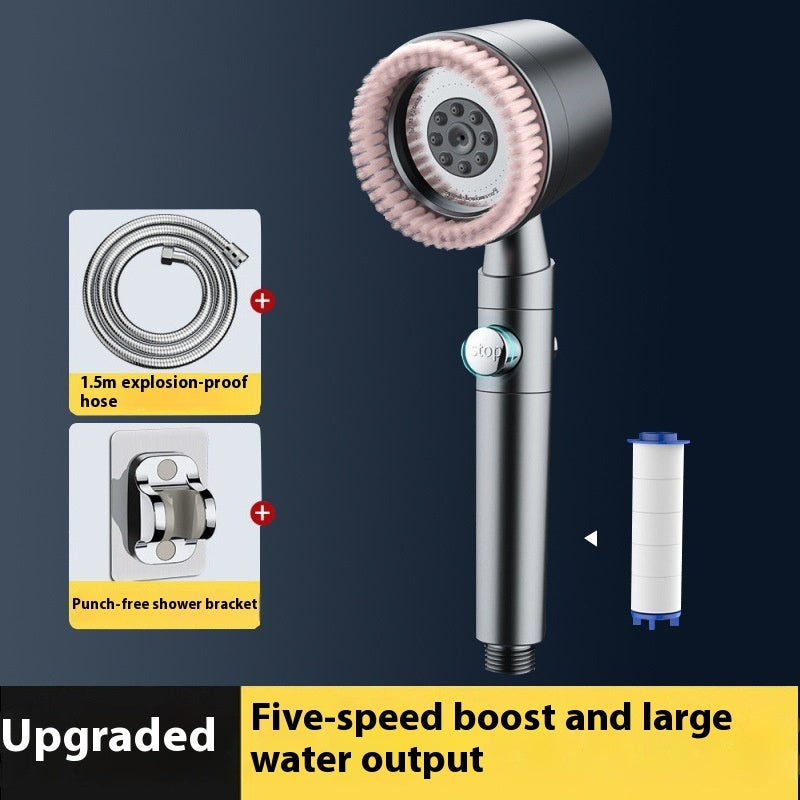 Spray Shower Brush Head - Supercharged Shower