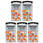 Rayovac Extra Advanced Size 13 Orange Hearing Aid Batteries Zinc Air Exp Long Life
