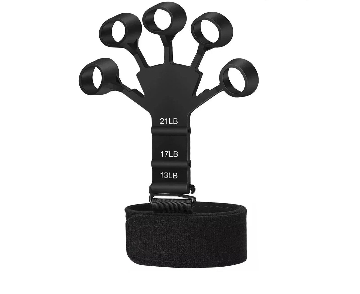 Finger Hand Exerciser Strengthener Adjustable Wrist Forearm Grip Trainer Sports