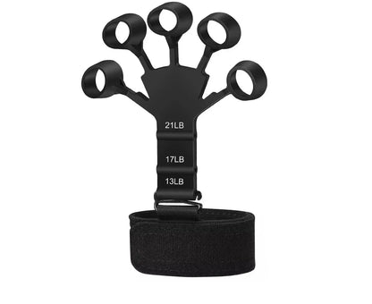 Finger Hand Exerciser Strengthener Adjustable Wrist Forearm Grip Trainer Sports