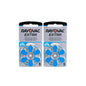 Rayovac Extra Advanced Size 675 Hearing Aid Batteries Blue - Zinc Air PR44