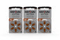 Rayovac Extra Advanced Hearing Aid Batteries Size 312 Brown Zinc Air Batteries