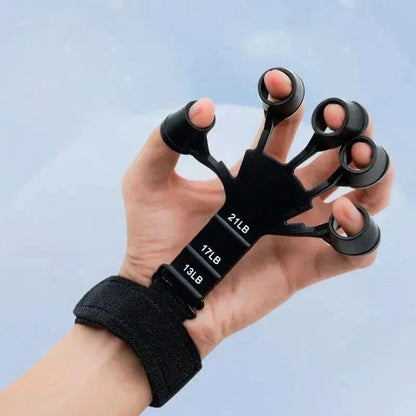 Finger Hand Exerciser Strengthener Adjustable Wrist Forearm Grip Trainer Sports