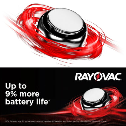 Rayovac Extra Advanced Size 13 Orange Hearing Aid Batteries Zinc Air Exp Long Life