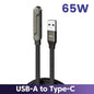2-in-1 Invisible Holder Charger Cable–65W Fast Charging Cord with Phone Stand